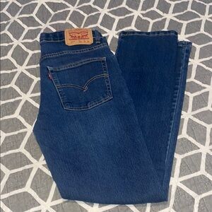 Levi's Blue Straight Jeans Classic Denim